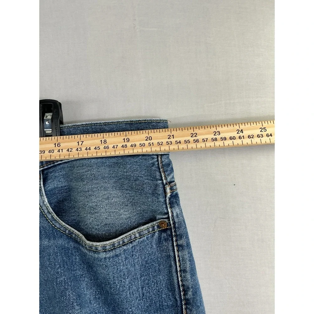 Levi's 505 Regular Fit Straight Leg Blue Jeans Men's Size 40x34 Denim